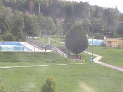 Summer swimming pool
