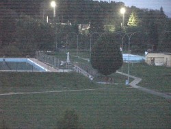 Summer swimming pool