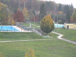 Summer swimming pool