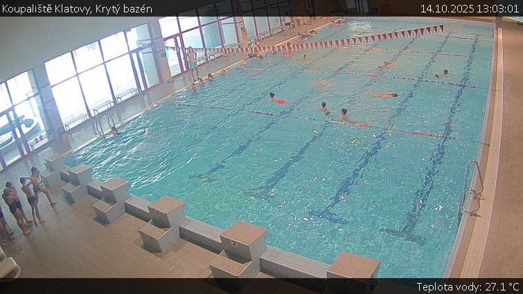 Koupaliště Klatovy - Krytý bazén - 14.10.2025 v 13:03 Koupaliště Klatovy - Krytý bazén - 14.10.2025 v 13:03