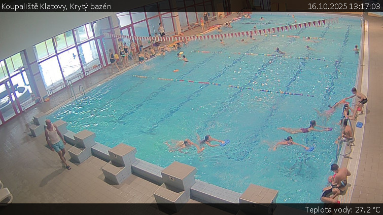 Koupaliště Klatovy - Krytý bazén - 16.10.2025 v 13:17 Koupaliště Klatovy - Krytý bazén - 16.10.2025 v 13:17