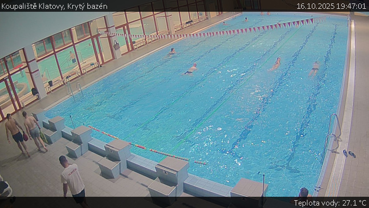 Koupaliště Klatovy - Krytý bazén - 16.10.2025 v 19:47 Koupaliště Klatovy - Krytý bazén - 16.10.2025 v 19:47