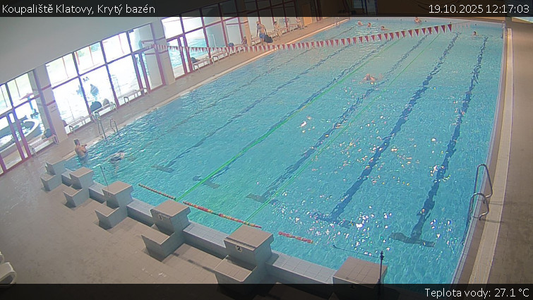 Koupaliště Klatovy - Krytý bazén - 19.10.2025 v 12:17 Koupaliště Klatovy - Krytý bazén - 19.10.2025 v 12:17