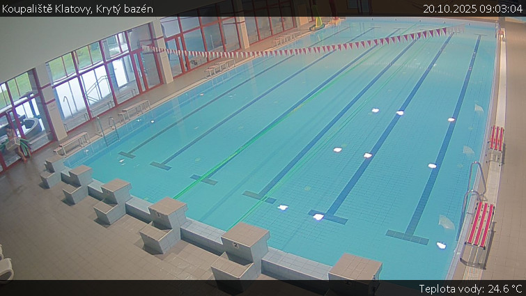 Koupaliště Klatovy - Krytý bazén - 20.10.2025 v 09:03 Koupaliště Klatovy - Krytý bazén - 20.10.2025 v 09:03