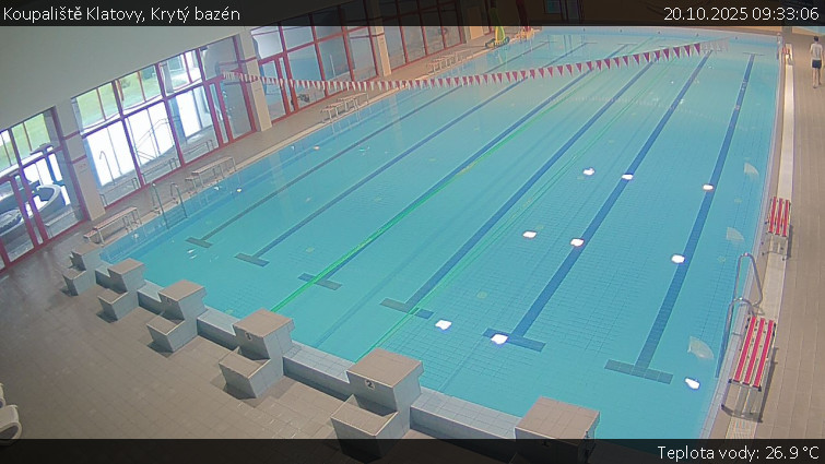 Koupaliště Klatovy - Krytý bazén - 20.10.2025 v 09:33 Koupaliště Klatovy - Krytý bazén - 20.10.2025 v 09:33