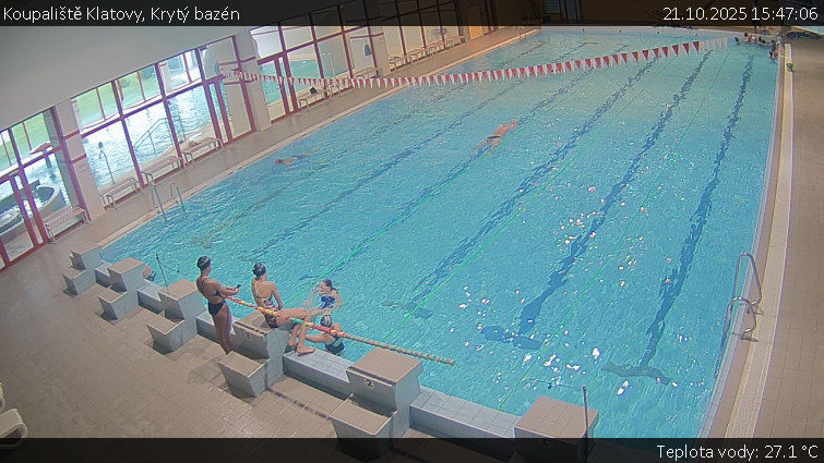 Koupaliště Klatovy - Krytý bazén - 21.10.2025 v 15:47 Koupaliště Klatovy - Krytý bazén - 21.10.2025 v 15:47