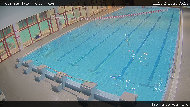 Koupaliště Klatovy - Krytý bazén - 21.10.2025 v 20:33 Koupaliště Klatovy - Krytý bazén - 21.10.2025 v 20:33