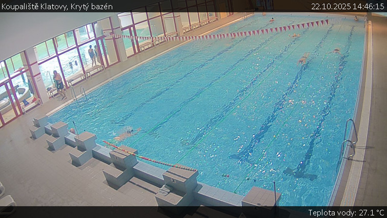 Koupaliště Klatovy - Krytý bazén - 22.10.2025 v 14:46 Koupaliště Klatovy - Krytý bazén - 22.10.2025 v 14:46