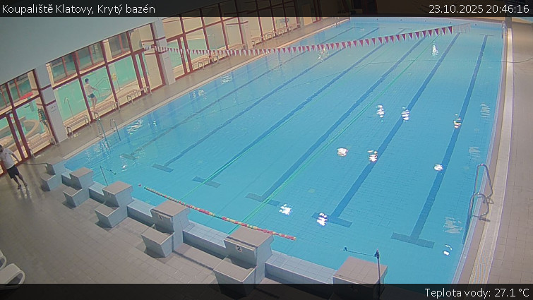 Koupaliště Klatovy - Krytý bazén - 23.10.2025 v 20:46 Koupaliště Klatovy - Krytý bazén - 23.10.2025 v 20:46