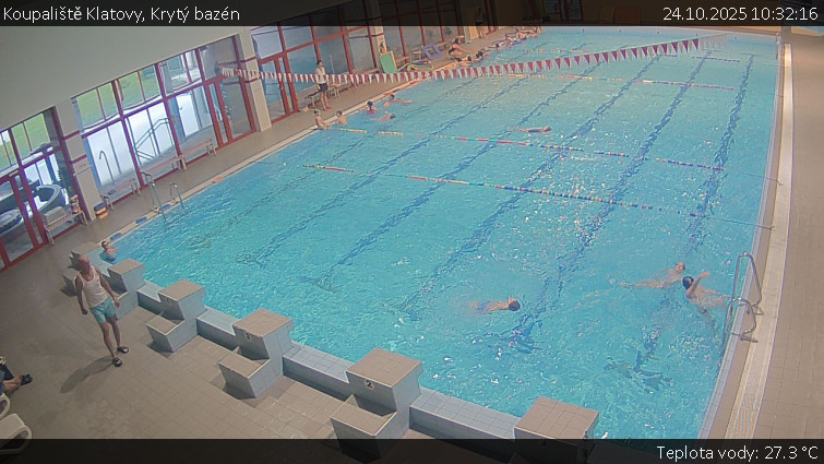 Koupaliště Klatovy - Krytý bazén - 24.10.2025 v 10:32 Koupaliště Klatovy - Krytý bazén - 24.10.2025 v 10:32