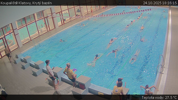 Koupaliště Klatovy - Krytý bazén - 24.10.2025 v 18:16 Koupaliště Klatovy - Krytý bazén - 24.10.2025 v 18:16