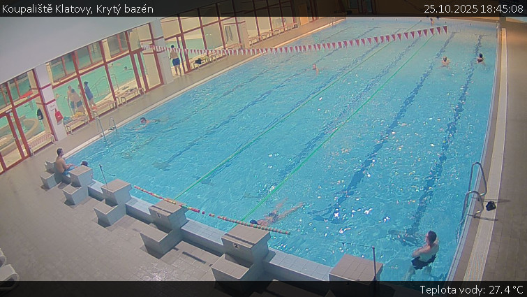 Koupaliště Klatovy - Krytý bazén - 25.10.2025 v 18:45 Koupaliště Klatovy - Krytý bazén - 25.10.2025 v 18:45