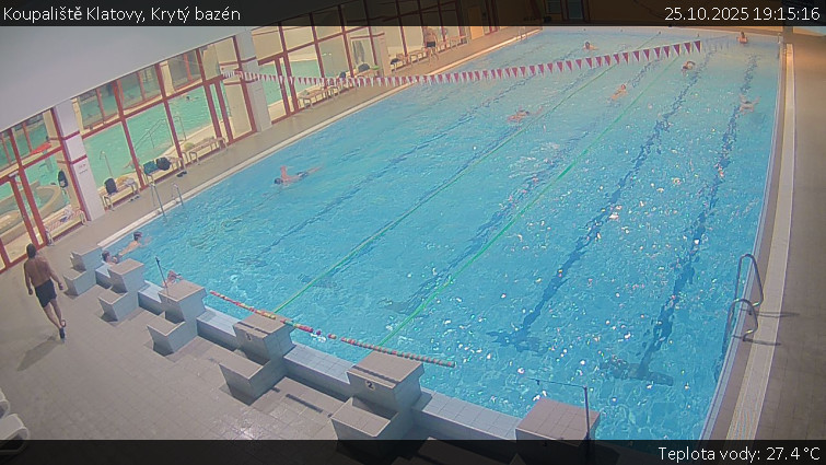 Koupaliště Klatovy - Krytý bazén - 25.10.2025 v 19:15 Koupaliště Klatovy - Krytý bazén - 25.10.2025 v 19:15