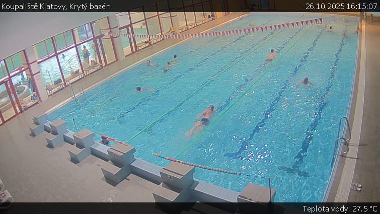 Koupaliště Klatovy - Krytý bazén - 26.10.2025 v 16:15 Koupaliště Klatovy - Krytý bazén - 26.10.2025 v 16:15