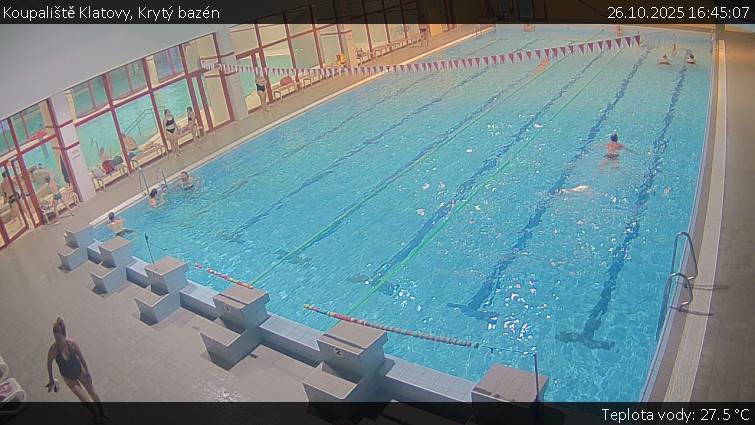Koupaliště Klatovy - Krytý bazén - 26.10.2025 v 16:45 Koupaliště Klatovy - Krytý bazén - 26.10.2025 v 16:45