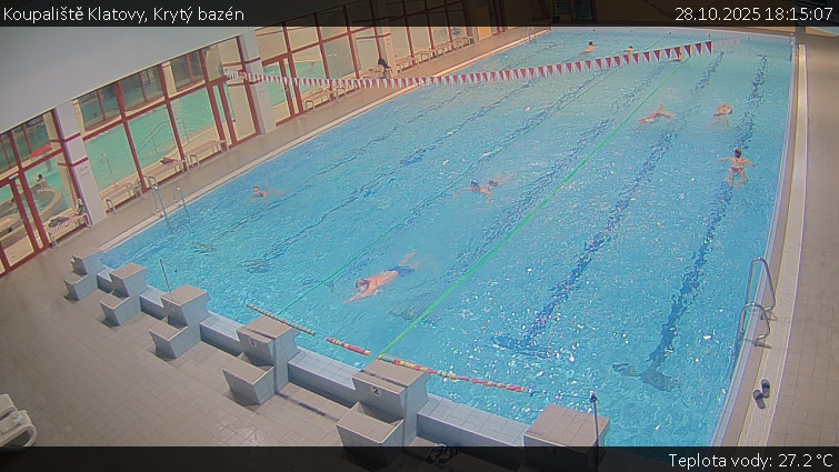 Koupaliště Klatovy - Krytý bazén - 28.10.2025 v 18:15 Koupaliště Klatovy - Krytý bazén - 28.10.2025 v 18:15