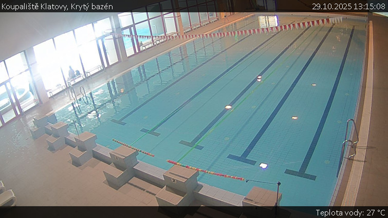 Koupaliště Klatovy - Krytý bazén - 29.10.2025 v 13:15 Koupaliště Klatovy - Krytý bazén - 29.10.2025 v 13:15