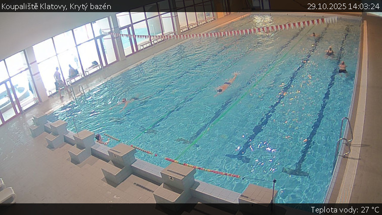 Koupaliště Klatovy - Krytý bazén - 29.10.2025 v 14:03 Koupaliště Klatovy - Krytý bazén - 29.10.2025 v 14:03