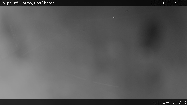 Koupaliště Klatovy - Krytý bazén - 30.10.2025 v 01:15 Koupaliště Klatovy - Krytý bazén - 30.10.2025 v 01:15