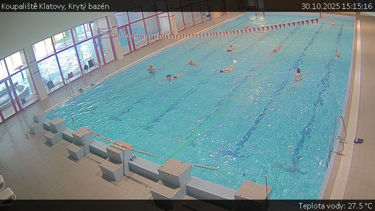 Koupaliště Klatovy - Krytý bazén - 30.10.2025 v 15:15 Koupaliště Klatovy - Krytý bazén - 30.10.2025 v 15:15