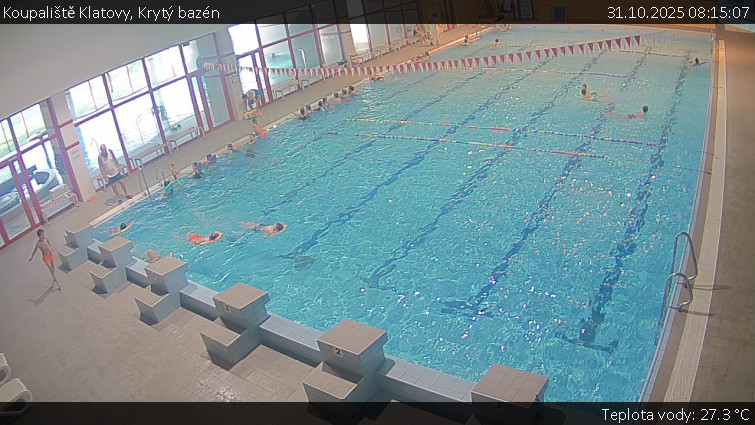 Koupaliště Klatovy - Krytý bazén - 31.10.2025 v 08:15 Koupaliště Klatovy - Krytý bazén - 31.10.2025 v 08:15