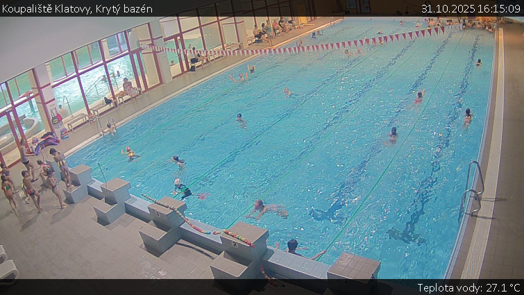 Koupaliště Klatovy - Krytý bazén - 31.10.2025 v 16:15 Koupaliště Klatovy - Krytý bazén - 31.10.2025 v 16:15