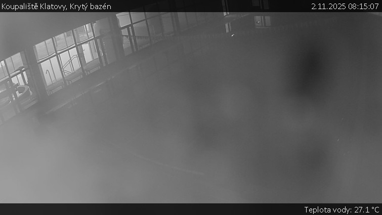 Koupaliště Klatovy - Krytý bazén - 2.11.2025 v 08:15 Koupaliště Klatovy - Krytý bazén - 2.11.2025 v 08:15