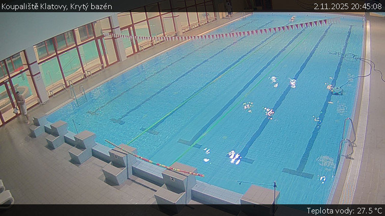 Koupaliště Klatovy - Krytý bazén - 2.11.2025 v 20:45 Koupaliště Klatovy - Krytý bazén - 2.11.2025 v 20:45
