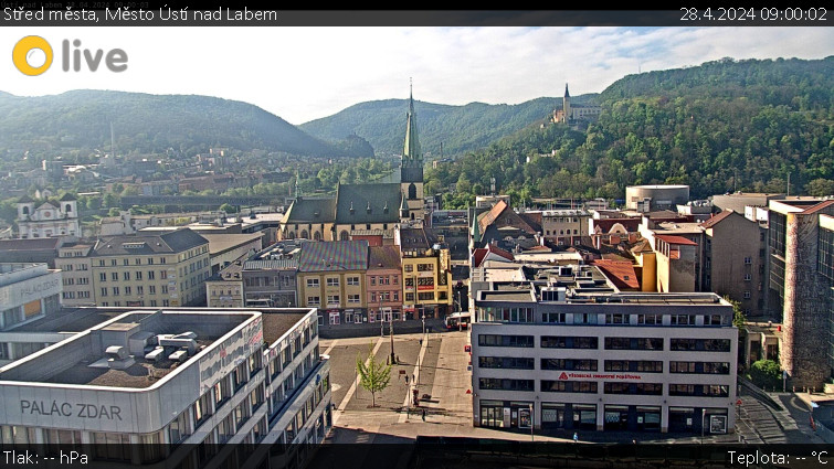 Město Ústí nad Labem - Střed města - 28.4.2024 v 09:00