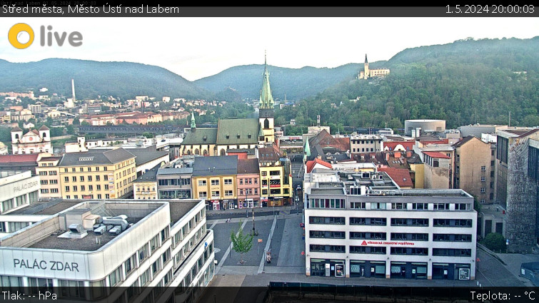 Město Ústí nad Labem - Střed města - 1.5.2024 v 20:00