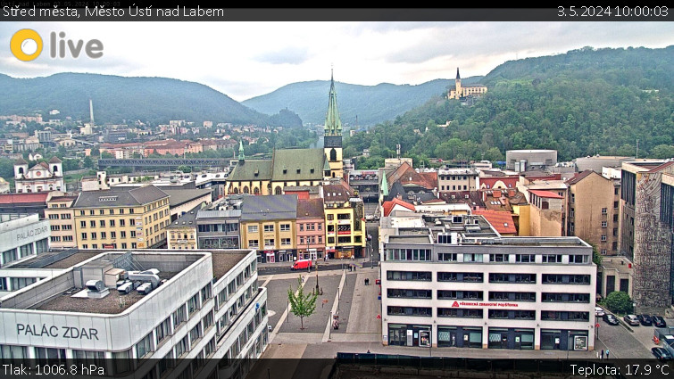 Město Ústí nad Labem - Střed města - 3.5.2024 v 10:00