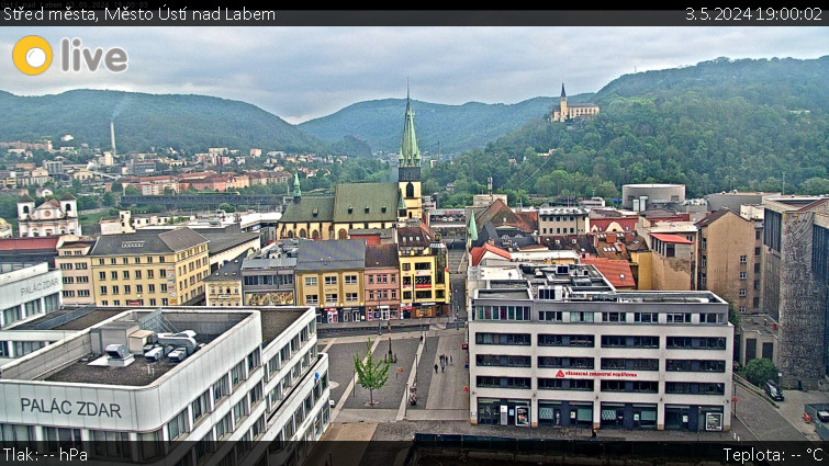 Město Ústí nad Labem - Střed města - 3.5.2024 v 19:00
