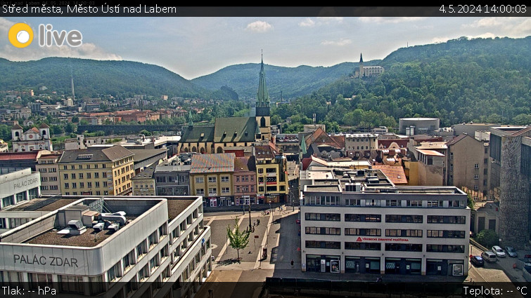 Město Ústí nad Labem - Střed města - 4.5.2024 v 14:00