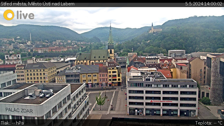 Město Ústí nad Labem - Střed města - 5.5.2024 v 14:00