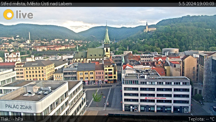 Město Ústí nad Labem - Střed města - 5.5.2024 v 19:00