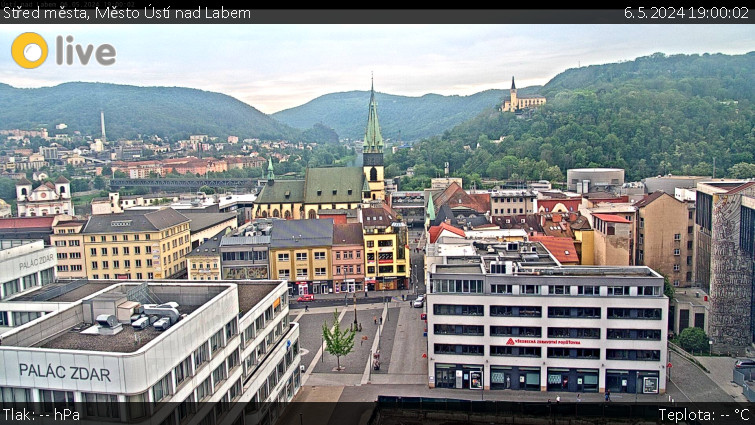 Město Ústí nad Labem - Střed města - 6.5.2024 v 19:00