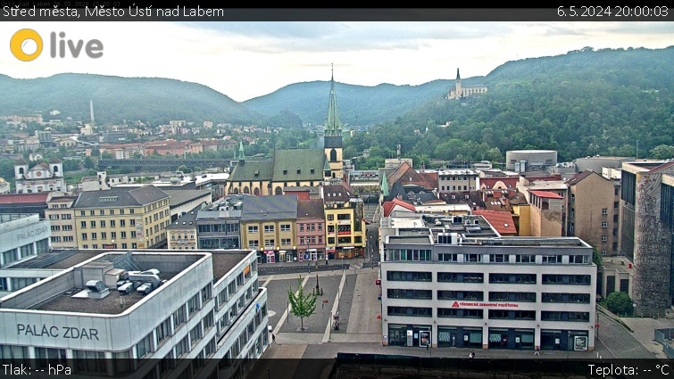 Město Ústí nad Labem - Střed města - 6.5.2024 v 20:00