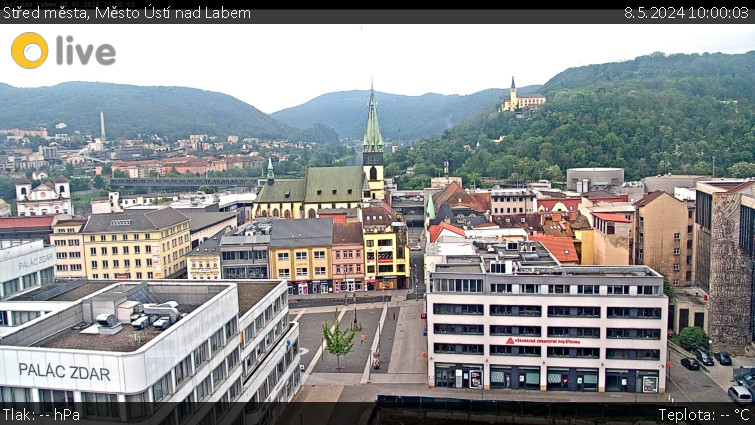 Město Ústí nad Labem - Střed města - 8.5.2024 v 10:00