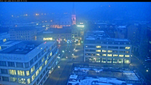 Město Ústí nad Labem - Střed města - 4.2.2026 v 07:15 Město Ústí nad Labem - Střed města - 4.2.2026 v 07:15