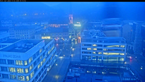 Město Ústí nad Labem - Střed města - 13.2.2026 v 07:15 Město Ústí nad Labem - Střed města - 13.2.2026 v 07:15