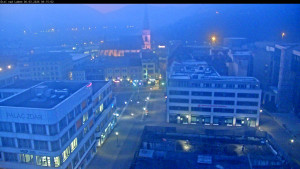 Město Ústí nad Labem - Střed města - 6.3.2026 v 06:15 Město Ústí nad Labem - Střed města - 6.3.2026 v 06:15