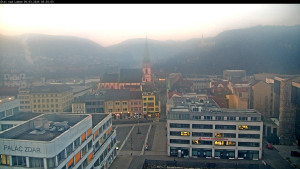 Město Ústí nad Labem - Střed města - 9.3.2026 v 06:30 Město Ústí nad Labem - Střed města - 9.3.2026 v 06:30