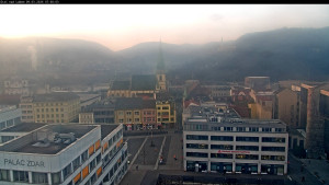 Město Ústí nad Labem - Střed města - 9.3.2026 v 07:00 Město Ústí nad Labem - Střed města - 9.3.2026 v 07:00