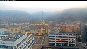 Město Ústí nad Labem - Střed města - 9.3.2026 v 17:45 Město Ústí nad Labem - Střed města - 9.3.2026 v 17:45