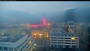 Město Ústí nad Labem - Střed města - 16.3.2026 v 06:15 Město Ústí nad Labem - Střed města - 16.3.2026 v 06:15