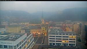 Město Ústí nad Labem - Střed města - 16.3.2026 v 06:30 Město Ústí nad Labem - Střed města - 16.3.2026 v 06:30