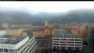 Město Ústí nad Labem - Střed města - 16.3.2026 v 07:15 Město Ústí nad Labem - Střed města - 16.3.2026 v 07:15