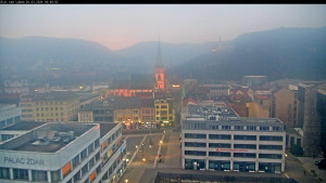 Město Ústí nad Labem - Střed města - 20.3.2026 v 06:00 Město Ústí nad Labem - Střed města - 20.3.2026 v 06:00