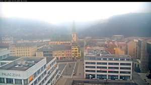 Město Ústí nad Labem - Střed města - 20.3.2026 v 06:15 Město Ústí nad Labem - Střed města - 20.3.2026 v 06:15