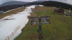Horské atrakce Ramzová - Dolní část sjezdovky Skiareálu Ramzová - 1.1.2024 v 14:48 Horské atrakce Ramzová - Dolní část sjezdovky Skiareálu Ramzová - 1.1.2024 v 14:48